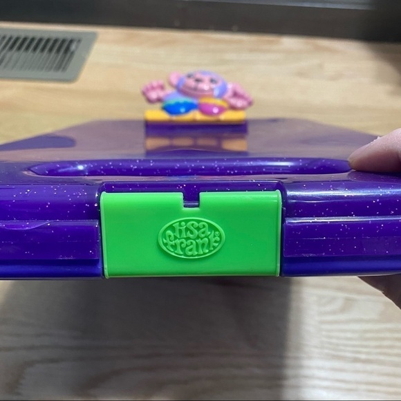 Lisa Frank Clip Board Monkey Vintage 90s Purple Stationary - Picture 4 of 5